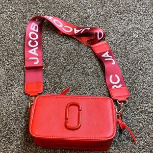 Marc Jacobs Bold Red Crossbody Bag